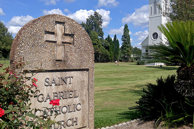 St Gabriel Church Scene