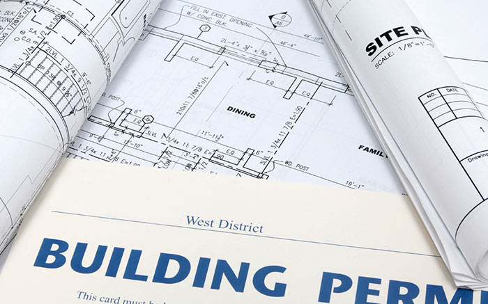 Building Permit for New Home Construction