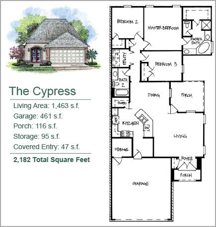 The Cypress Floorplan