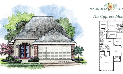 Real Estate Listing - Cypress Model Home in Magnolia Springs Louisiana