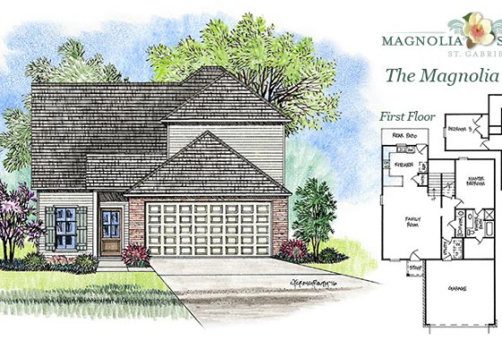 Real Estate Listing - Magnolia Model Home in Magnolia Springs La