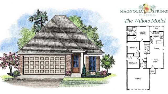The Willow Model Home in Magnolia Springs La