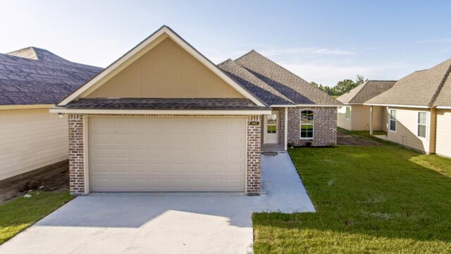 Aerial view of the Oak Model Home in Magnolia Springs