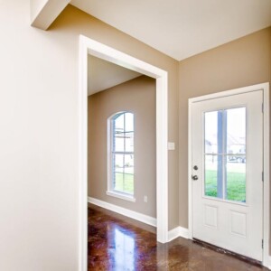 Front entryway of the Oak Model in Magnolia Springs