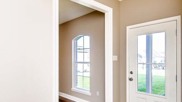 Front entryway of the Oak Model in Magnolia Springs