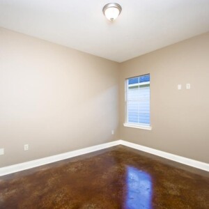 Large bedroom areas in the Oak model home