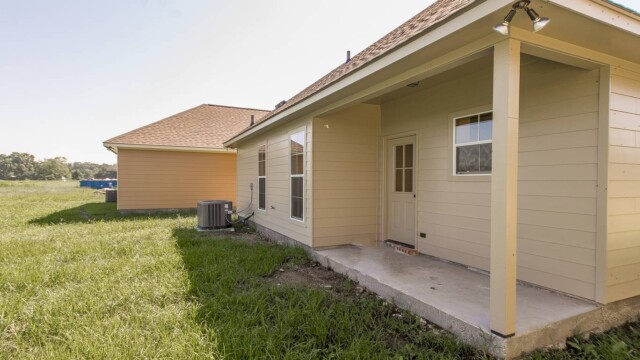 Back patio of the Willow model in Magnolia Springs