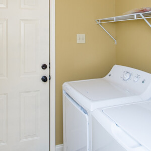 Laundry room of the Willow Model in Magnolia Springs