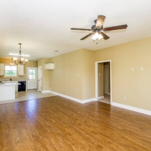 Wood floors of the Willow Model