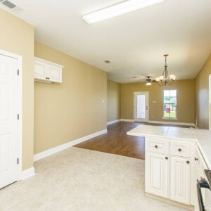View from kitchen in the Willow floorplan