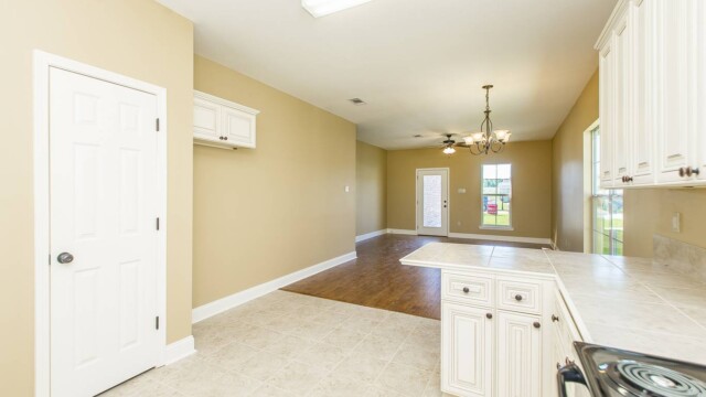 View from kitchen in the Willow floorplan