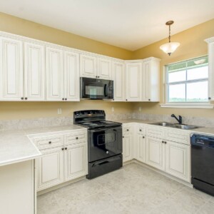 Full kitchen of the Willow model home in Magnolia Springs