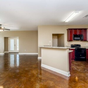 Cypress Model Full Living and Kitchen Area