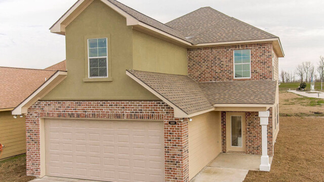 Magnolia model home front view