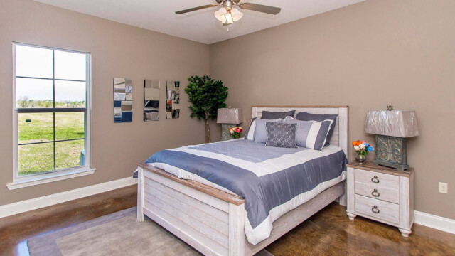 Master Bedroom in the Magnolia model home